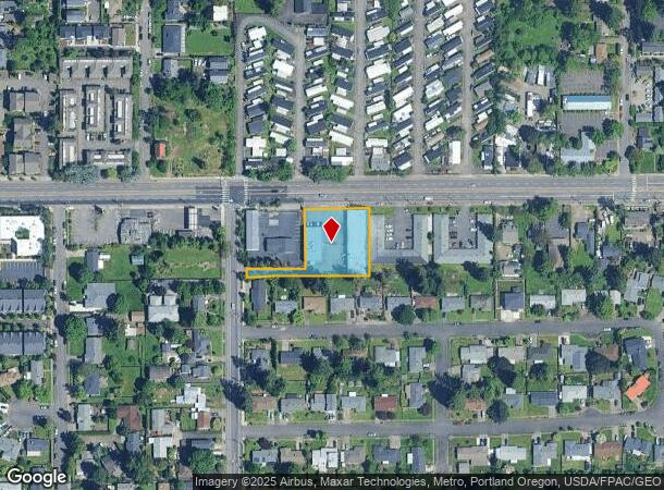  13036 Se Stark St, Portland, OR Parcel Map