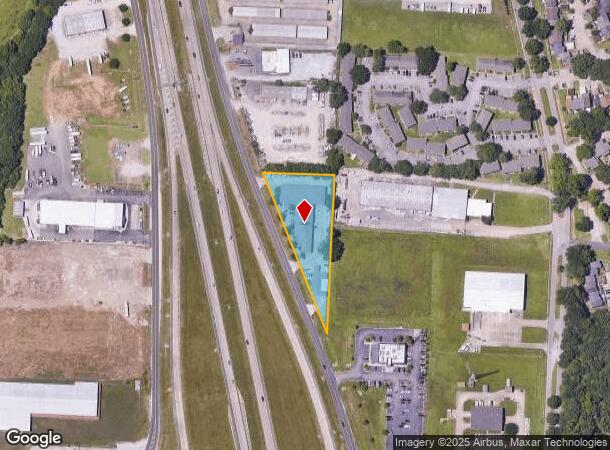  2810 Ne Evangeline Trwy, Lafayette, LA Parcel Map