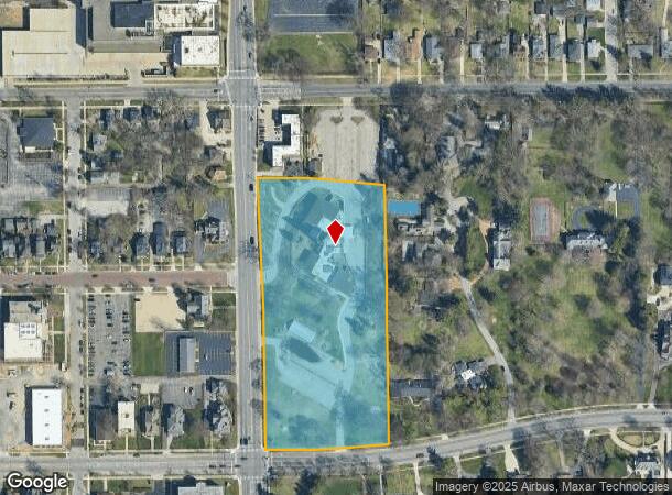 1101 E Jefferson Blvd, South Bend, IN Parcel Map