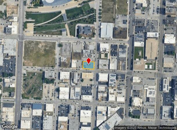 1720 Wyandotte St, Kansas City, MO Parcel Map
