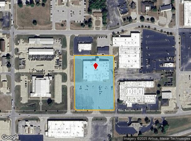 222 Broadway Ave E, Mattoon, IL Parcel Map