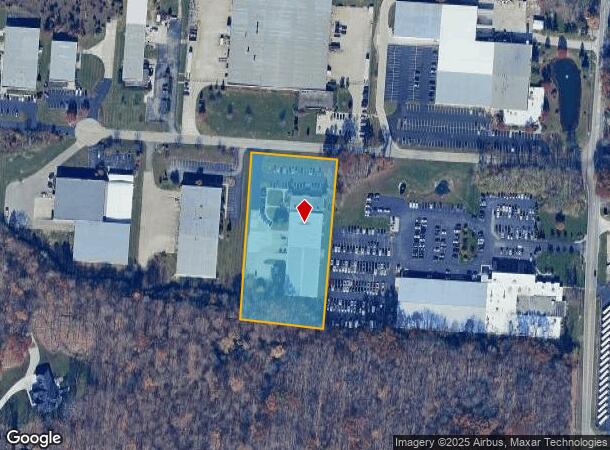 1029 Seabrook Way, Cincinnati, OH Parcel Map