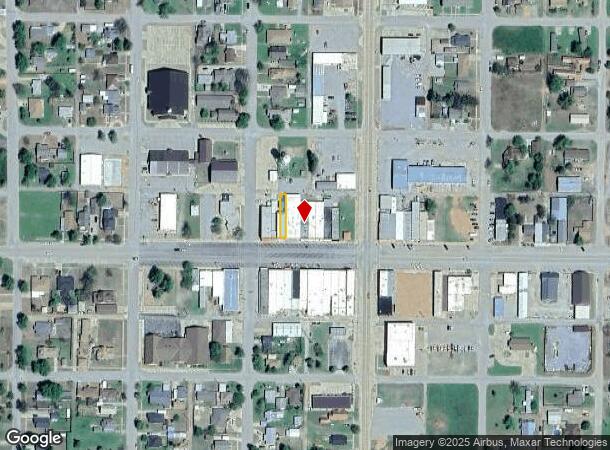  118 W Main St, Hinton, OK Parcel Map