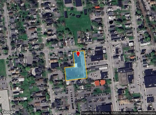  25 Elm St, Plattsburgh, NY Parcel Map