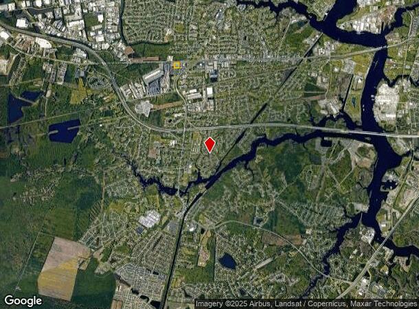  3448 S Military Hwy N, Chesapeake, VA Parcel Map