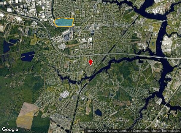  S Military Hwy, Chesapeake, VA Parcel Map