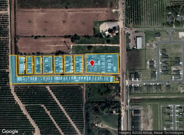  1402 S Fm 1015 Blvd, Weslaco, TX Parcel Map