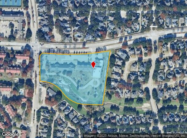  4660 Legacy Dr, Plano, TX Parcel Map