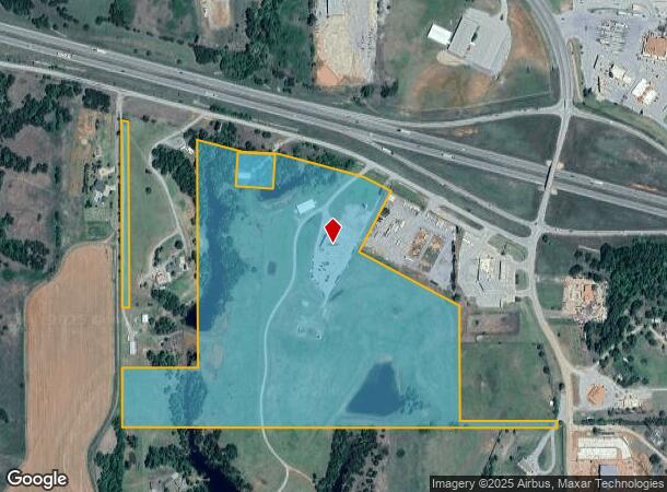  26119 I-40 Service Rd, Calumet, OK Parcel Map