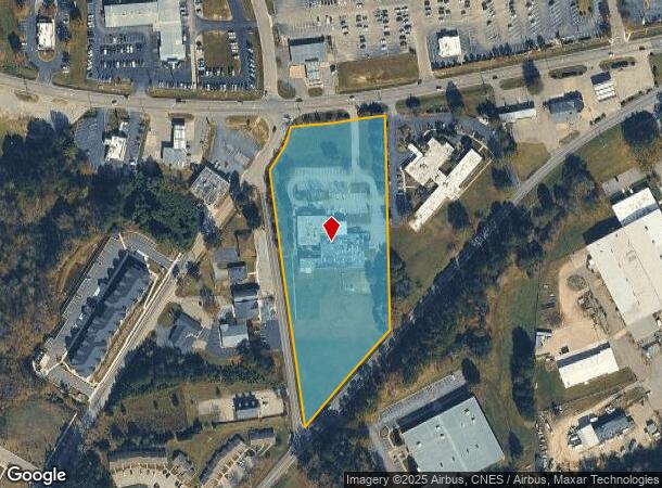535 W Gannon Ave, Zebulon, NC Parcel Map