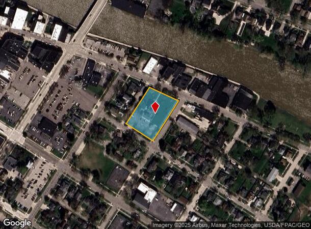 320 E Front St, Monroe, MI Parcel Map