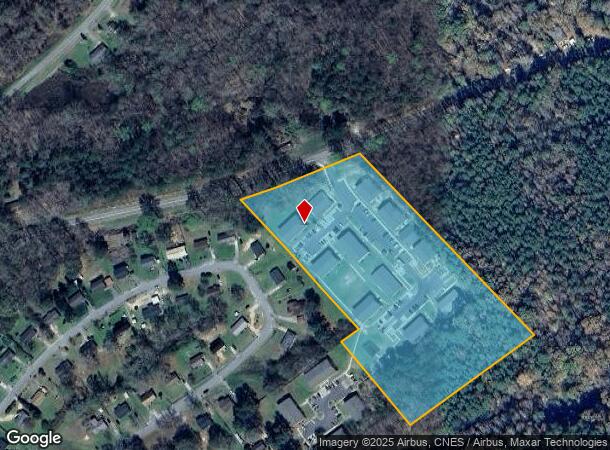  1108 Cambridge St, Abbeville, SC Parcel Map