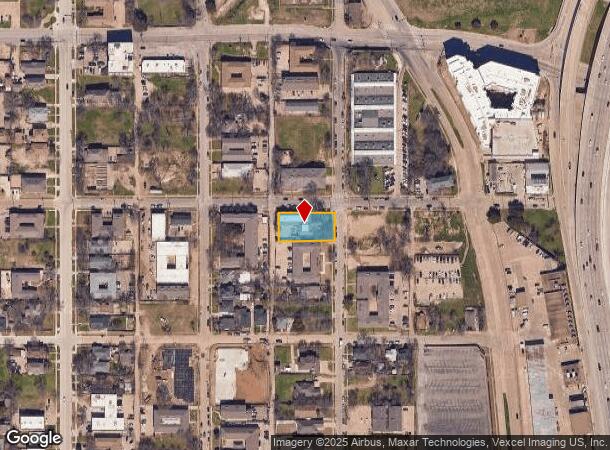  731 N Ewing Ave, Dallas, TX Parcel Map