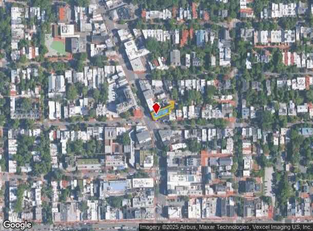  1303 Wisconsin Ave Nw, Washington, DC Parcel Map