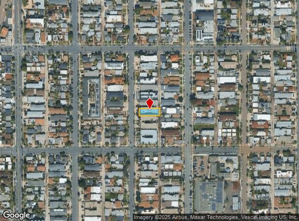  4537 Hamilton St, San Diego, CA Parcel Map