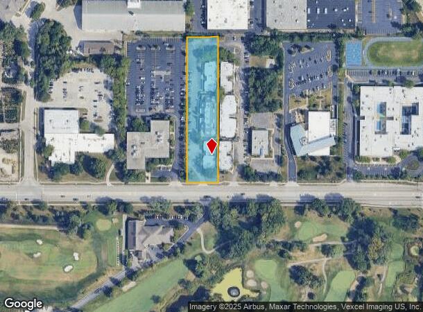 3340 Dundee Rd, Northbrook, IL Parcel Map