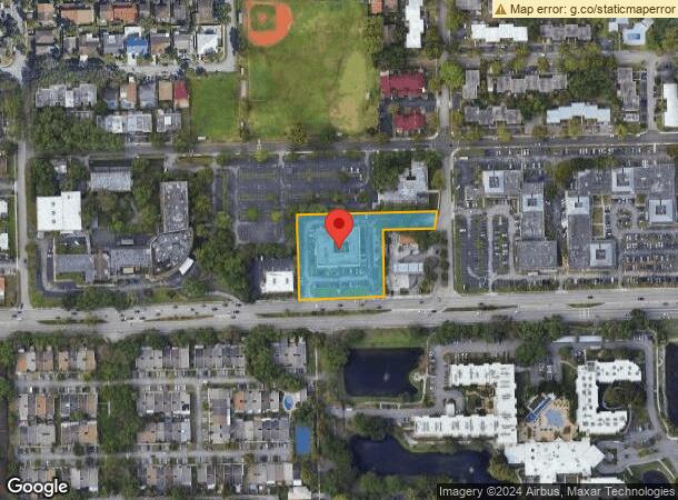  3475 Sheridan St, Hollywood, FL Parcel Map