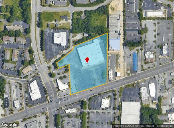  3508 W Gate City Blvd, Greensboro, NC Parcel Map