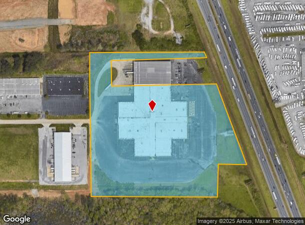 400 Direct Connection Dr, Rossville, GA Parcel Map