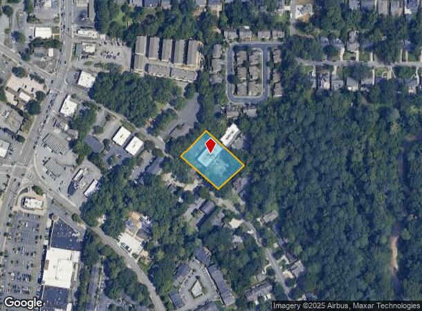  300 W Wieuca Rd Ne, Atlanta, GA Parcel Map