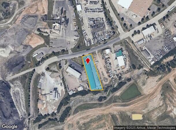 1050 Topeka Way, Castle Rock, CO Parcel Map