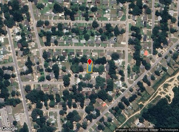 7140 Pearson Rd, Pensacola, FL Parcel Map