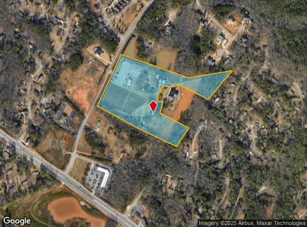 1150 Cliff Dawson Rd, Watkinsville, GA Parcel Map