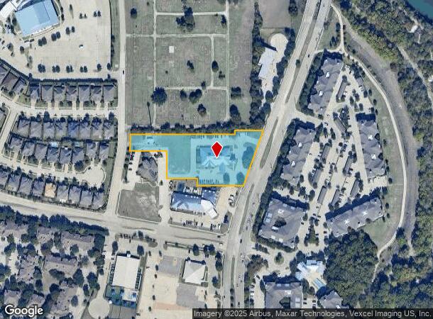  10225 Custer Rd, Plano, TX Parcel Map