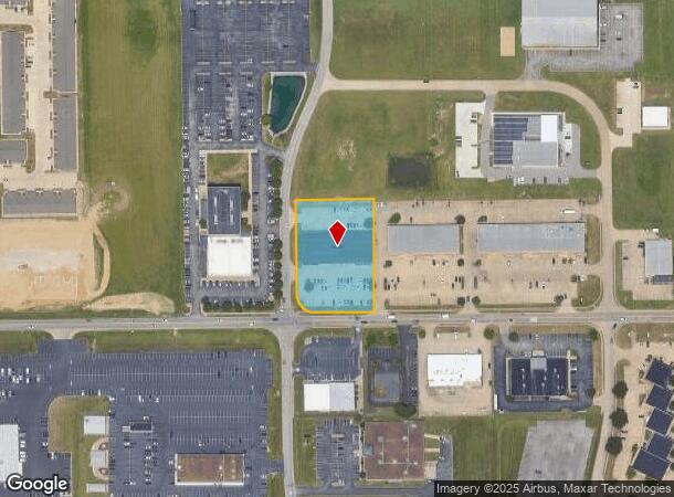  525 N Royal Ave, Evansville, IN Parcel Map