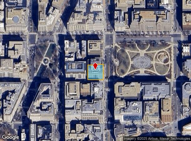  1401 I St Nw, Washington, DC Parcel Map