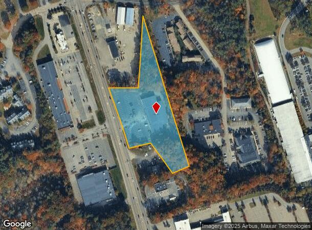  1271 Washington St, Hanover, MA Parcel Map