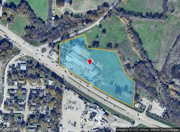  807 E University Dr, Mckinney, TX Parcel Map