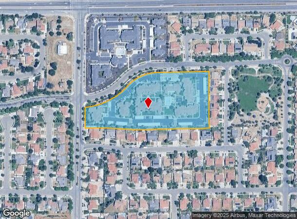 15880 W Gateway Blvd, Kerman, CA Parcel Map