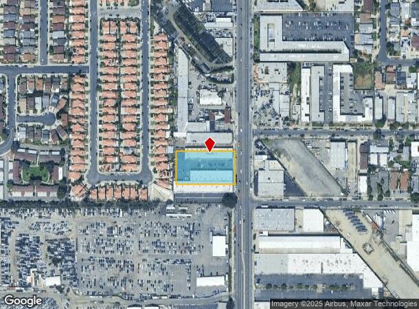  7421 Laurel Canyon Blvd, North Hollywood, CA Parcel Map