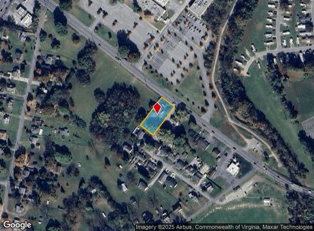  1574 Roanoke Blvd, Salem, VA Parcel Map