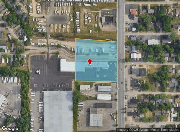 7303 Division Ave S, Grand Rapids, MI Parcel Map