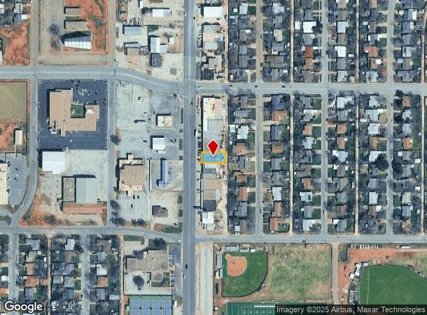  911 N Mockingbird Ln, Abilene, TX Parcel Map