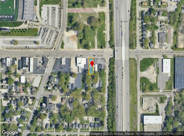  508 E Exchange St, Akron, OH Parcel Map