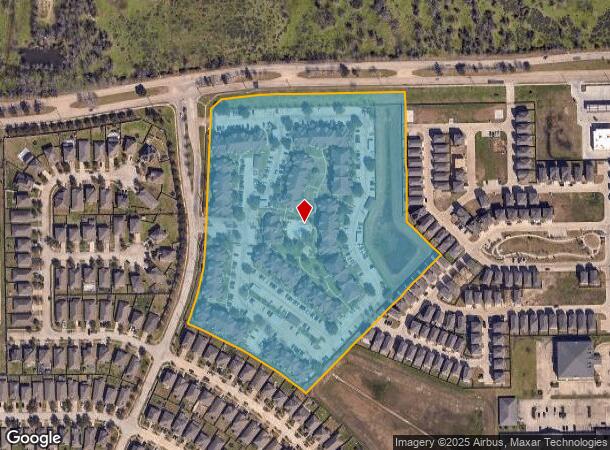  11900 Oakmoor Pkwy, Houston, TX Parcel Map