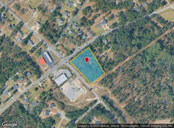  2243 Pine Log Rd, Warrenville, SC Parcel Map