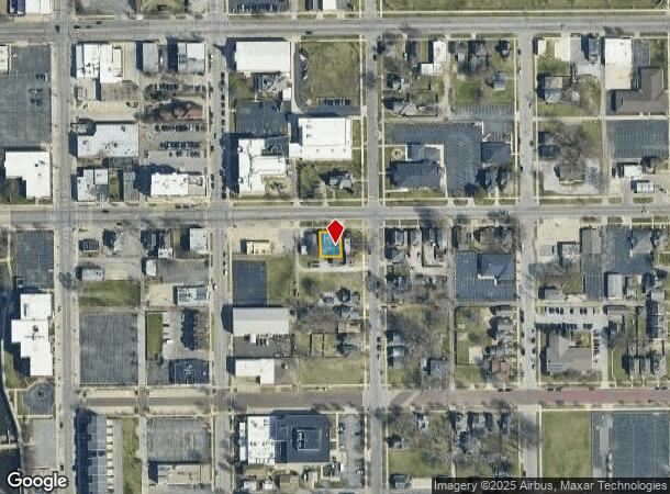  618 E Colfax Ave, South Bend, IN Parcel Map