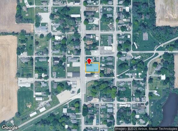110 S Broad St, Mooreland, IN Parcel Map