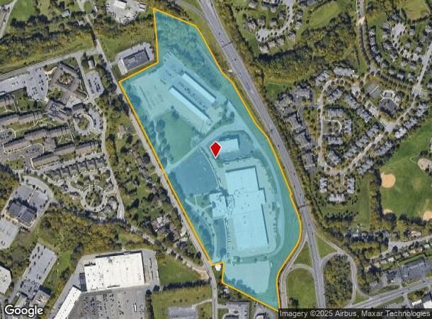 827 Hausman Rd, Allentown, PA Parcel Map