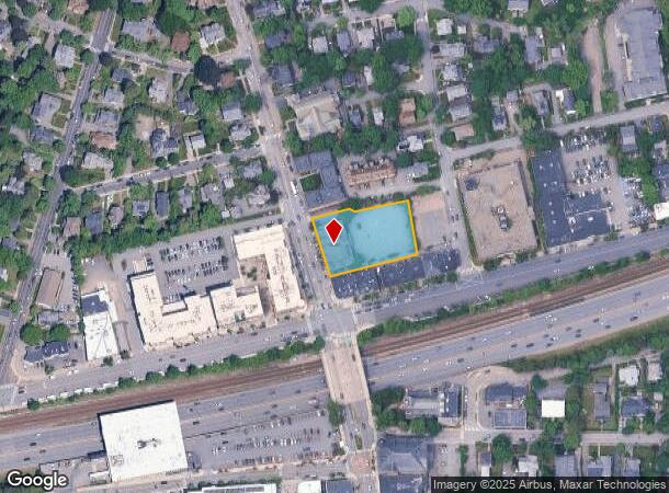  246 Walnut St, Newtonville, MA Parcel Map