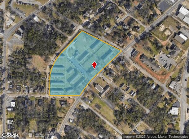 2301 Houston Ave, Macon, GA Parcel Map