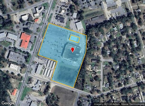  2629 Crawfordville Hwy, Crawfordville, FL Parcel Map