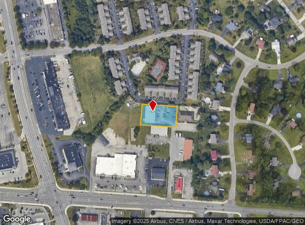 836 Refugee Rd, Pickerington, OH Parcel Map