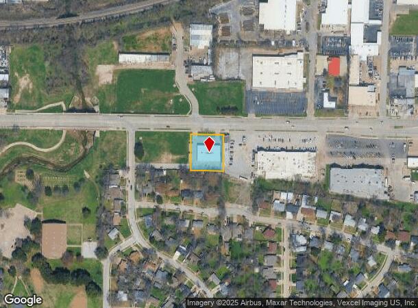 1410 E Abram St, Arlington, TX Parcel Map