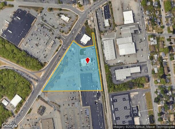  1080 Kings Hwy, New Bedford, MA Parcel Map