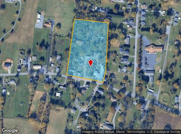 17810 Broadfording Rd, Hagerstown, MD Parcel Map